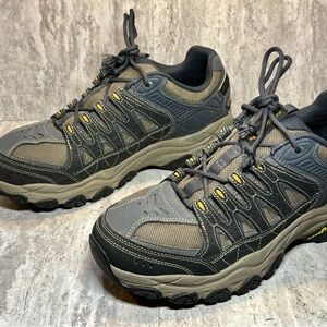 Skechers After Burn 2.0 Gray Comfort Hiking Shoes Sneakers Sz 11